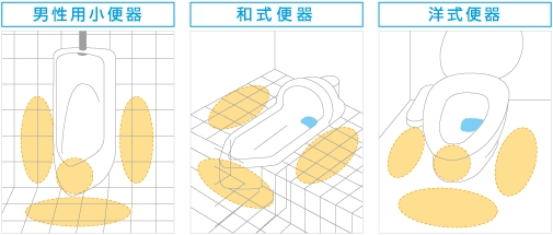 トイレ消臭持続剤(便器周り 床・壁用)